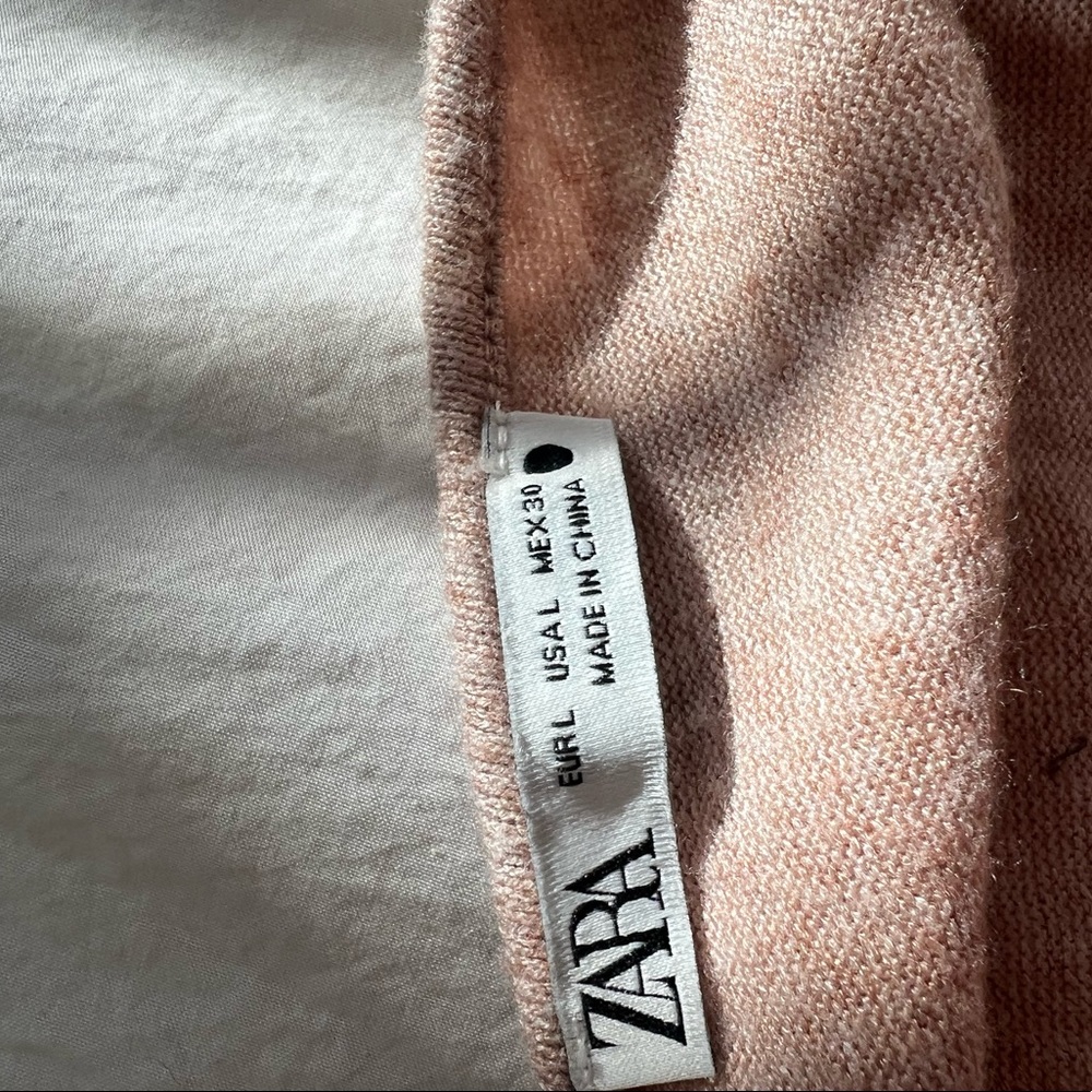 Zara crop tank top and cardigan set - Picture 4 of 7